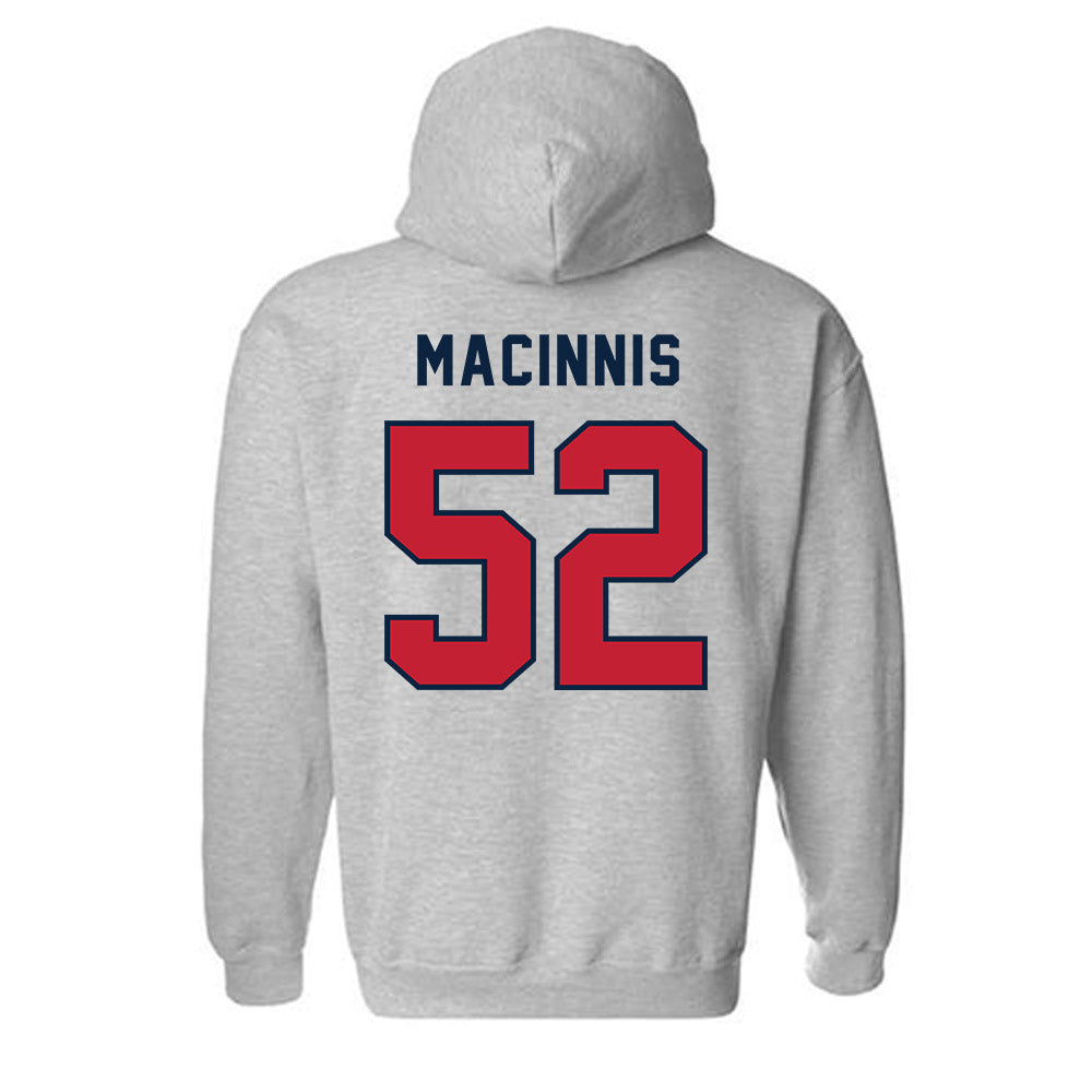 Richmond - NCAA Baseball : Spencer MacInnis - Classic Shersey Hooded Sweatshirt-1