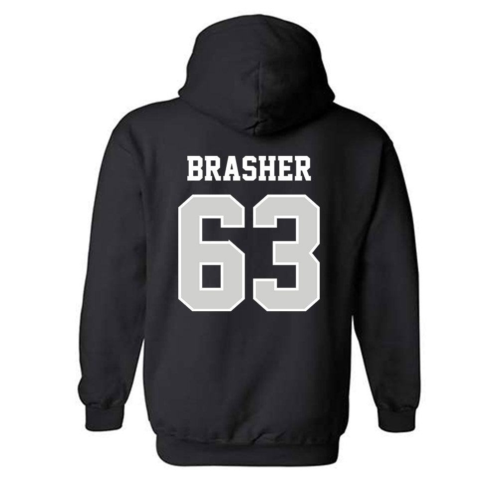 Indiana State - NCAA Football : Benjamin Brasher - Classic Shersey Hooded Sweatshirt-1