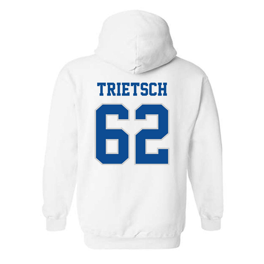 Indiana State - NCAA Football : Owen Trietsch - Classic Shersey Hooded Sweatshirt-1