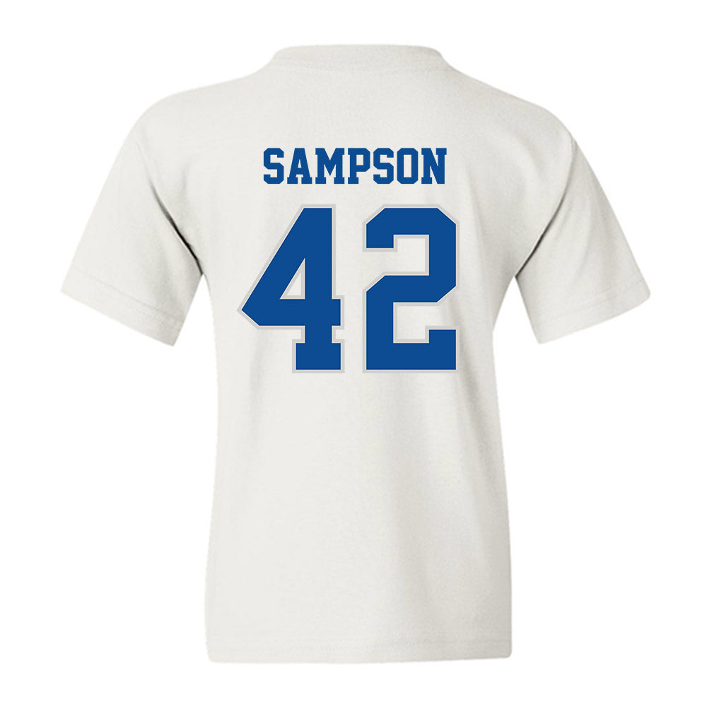 Indiana State - NCAA Football : Braxton Sampson - Classic Shersey Youth T-Shirt-1