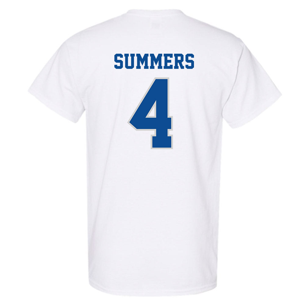 Indiana State - NCAA Men's Basketball : Jahni Summers - Classic Shersey T-Shirt-1