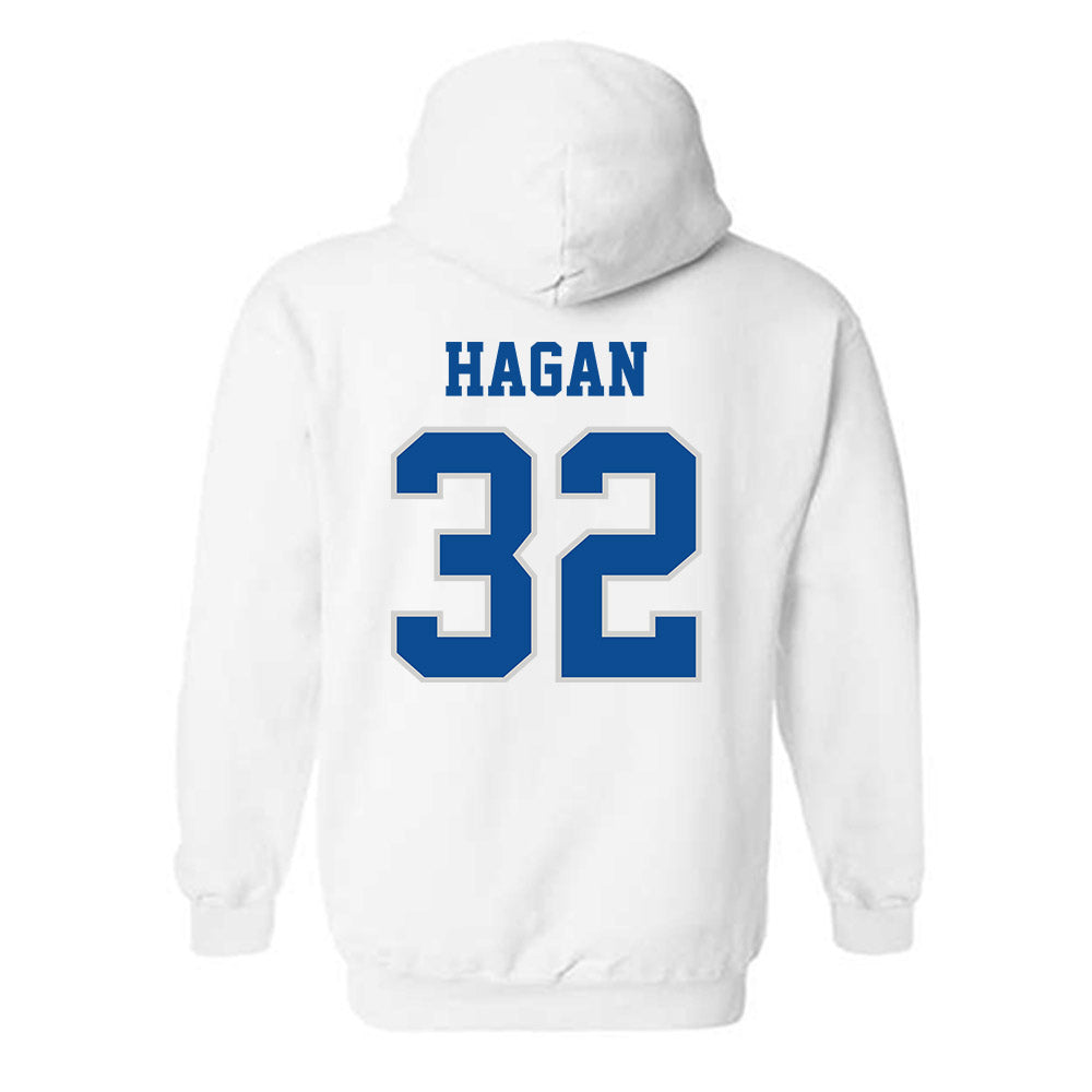 Indiana State - NCAA Football : Gavin Hagan - Classic Shersey Hooded Sweatshirt-1