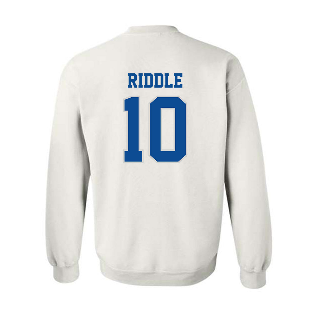 Indiana State - NCAA Football : Brock Riddle - Classic Shersey Crewneck Sweatshirt-1