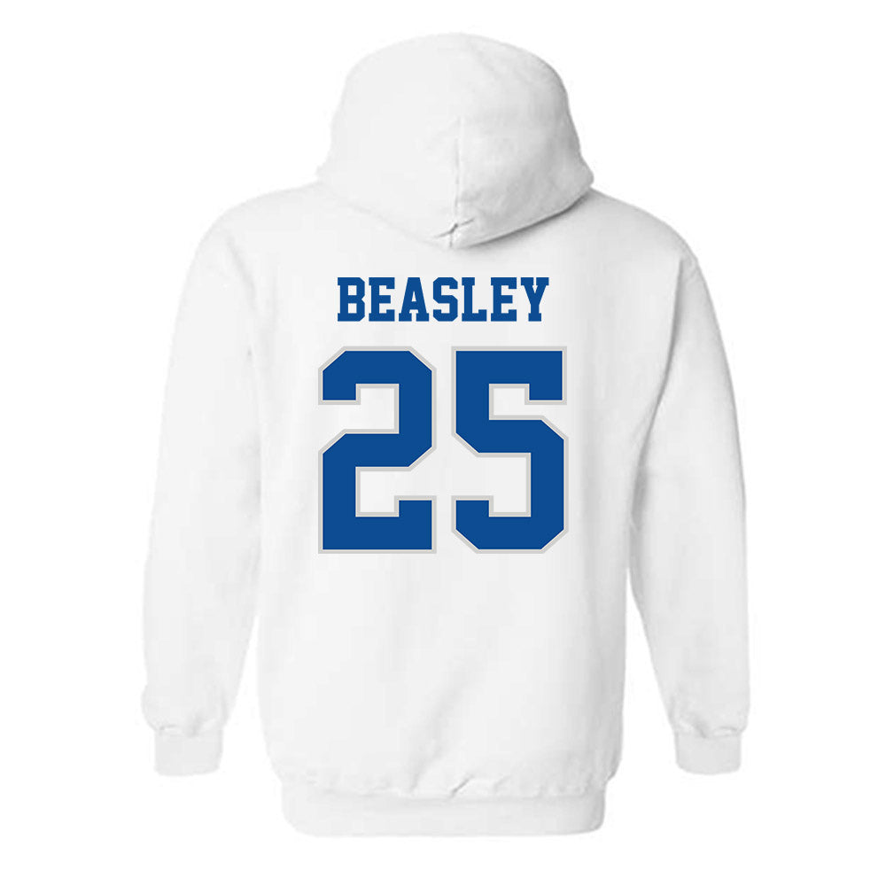 Indiana State - NCAA Football : Robert Beasley - Classic Shersey Hooded Sweatshirt-1