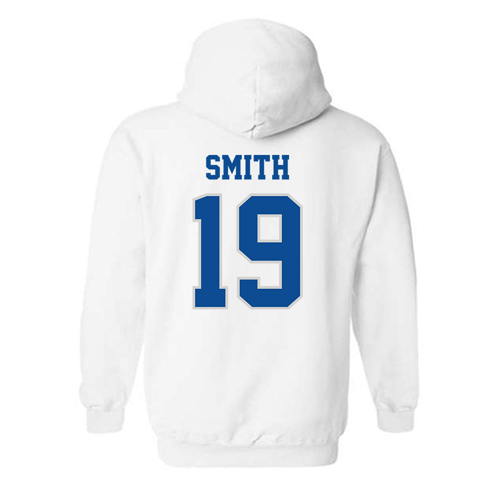 Indiana State - NCAA Football : Zakiese Smith - Classic Shersey Hooded Sweatshirt-1