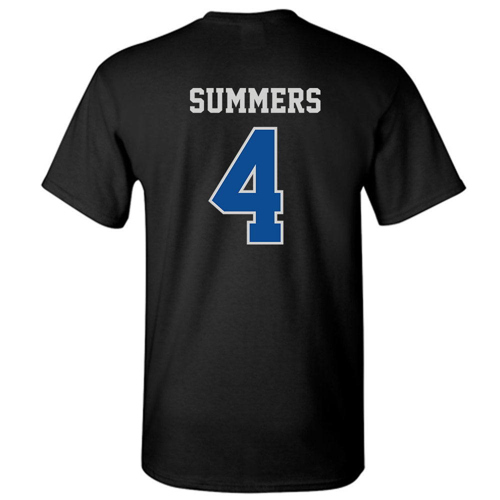Indiana State - NCAA Men's Basketball : Jahni Summers - Classic Shersey T-Shirt-1