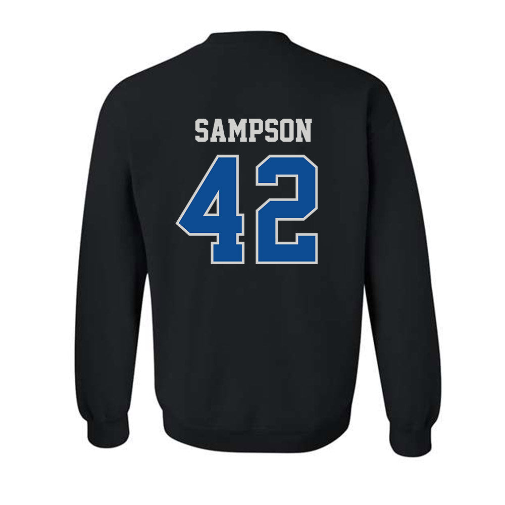 Indiana State - NCAA Football : Braxton Sampson - Classic Shersey Crewneck Sweatshirt-1