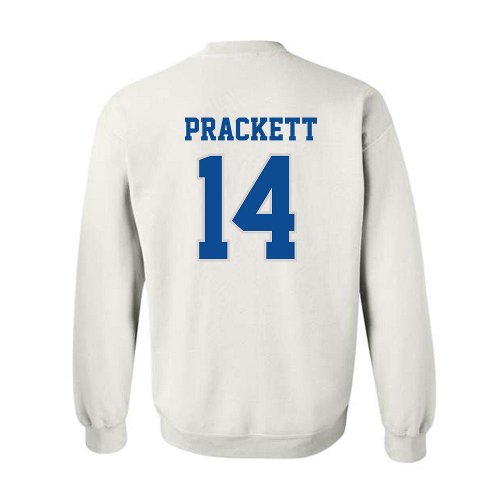 Indiana State - NCAA Women's Basketball : Clemisha Prackett - Classic Shersey Crewneck Sweatshirt-1