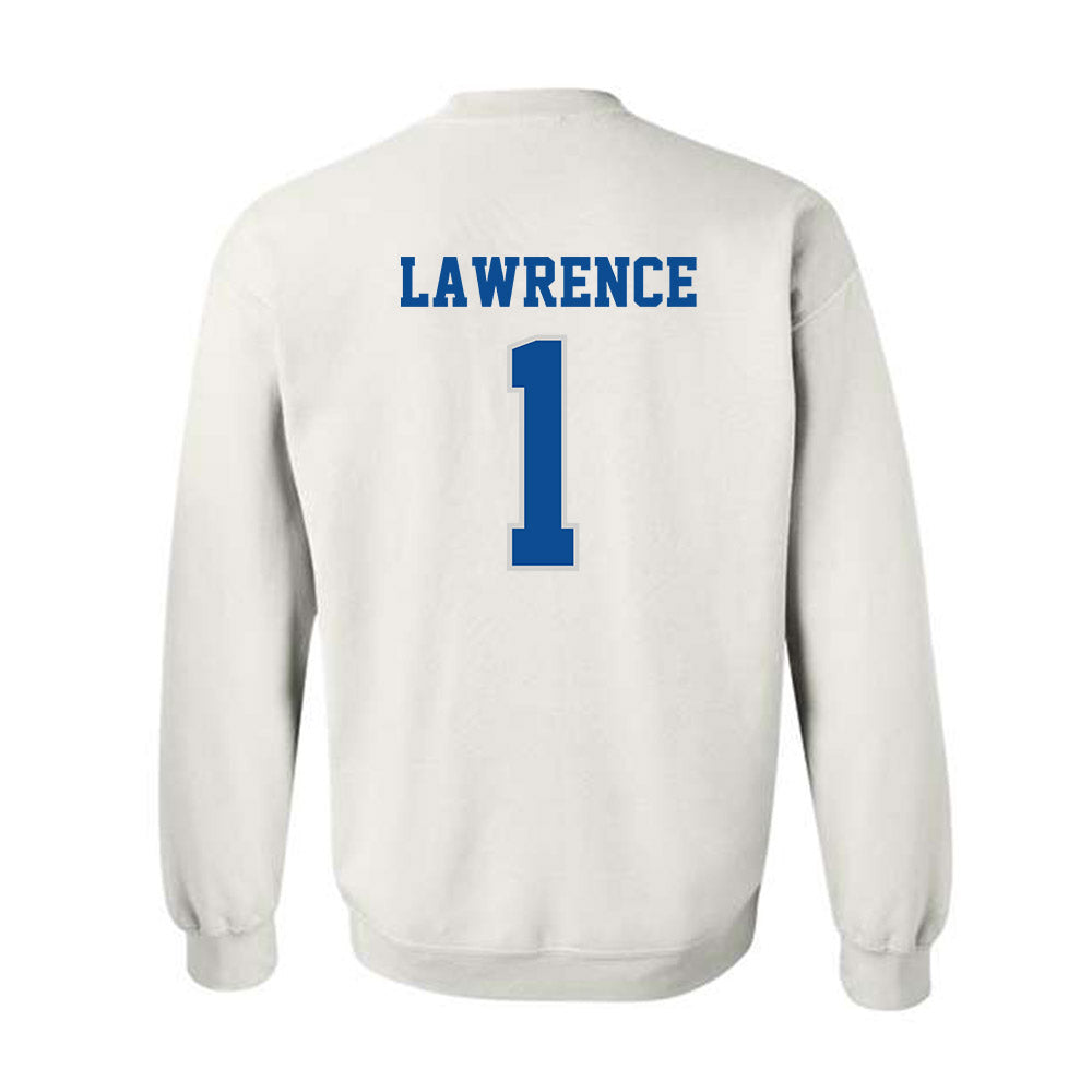 Indiana State - NCAA Football : Plez Lawrence - Classic Shersey Crewneck Sweatshirt-1