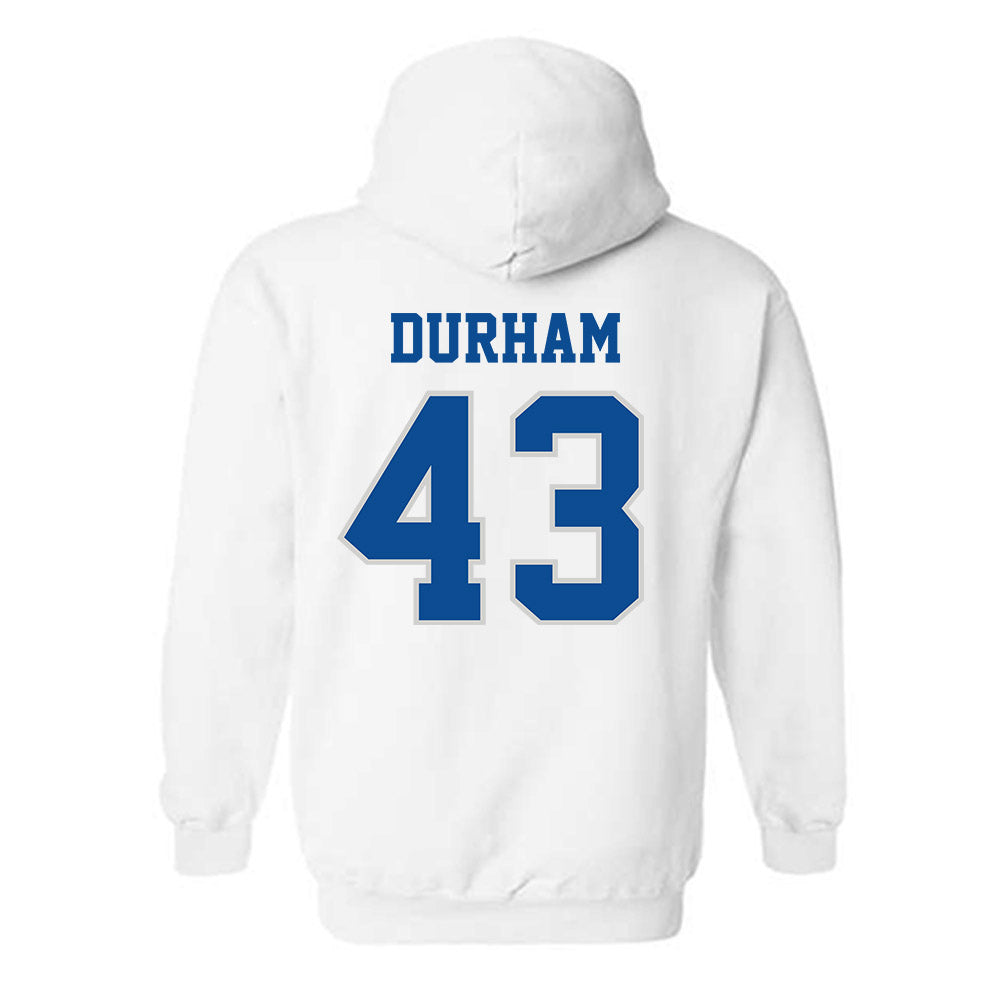 Indiana State - NCAA Football : Braydon Durham - Classic Shersey Hooded Sweatshirt-1