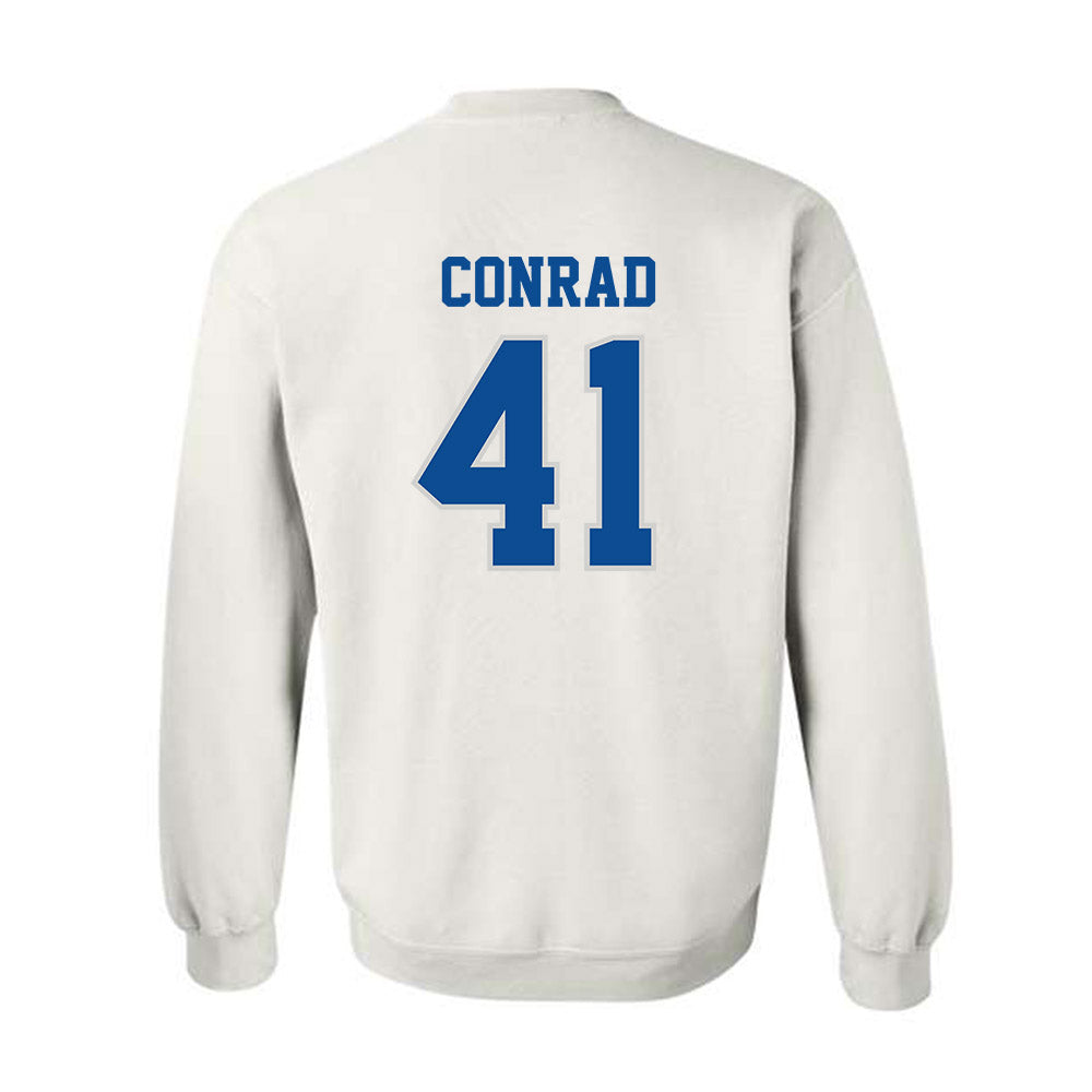 Indiana State - NCAA Football : Spencer Conrad - Classic Shersey Crewneck Sweatshirt-1