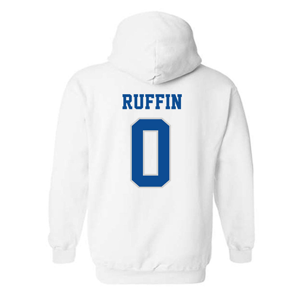 Indiana State - NCAA Women's Basketball : Queen Ruffin - Classic Shersey Hooded Sweatshirt-1