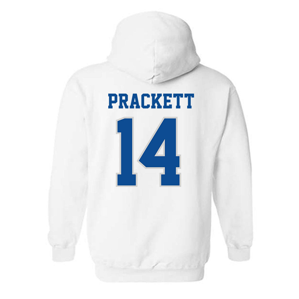 Indiana State - NCAA Women's Basketball : Clemisha Prackett - Classic Shersey Hooded Sweatshirt-1