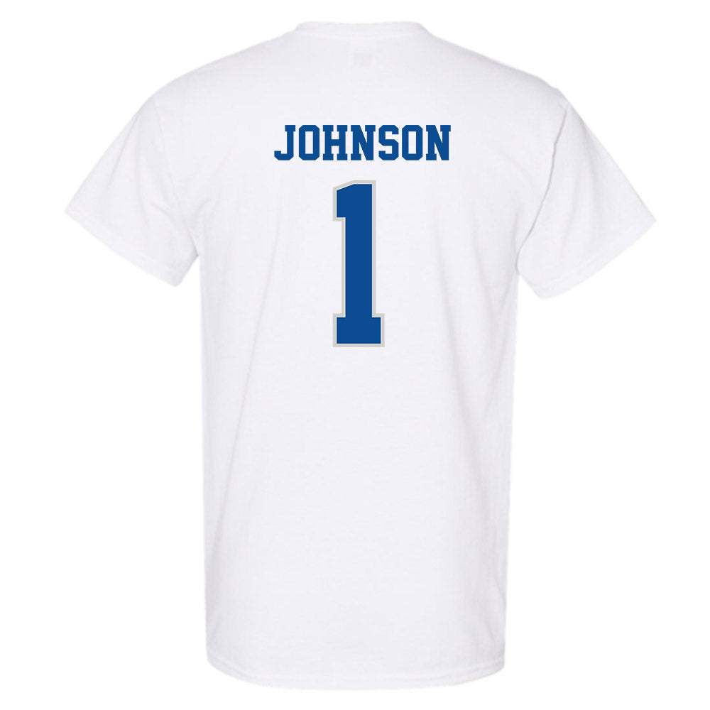 Indiana State - NCAA Football : Devin Johnson - Classic Shersey T-Shirt-1