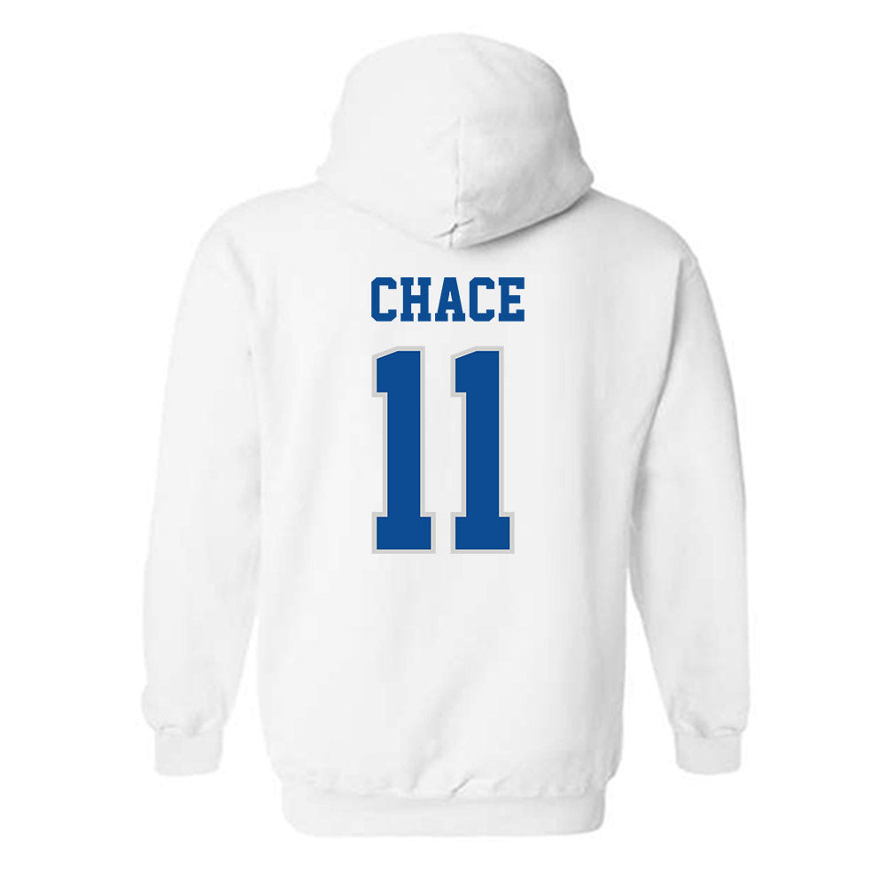 Indiana State - NCAA Baseball : Cole Chace - Classic Shersey Hooded Sweatshirt-1
