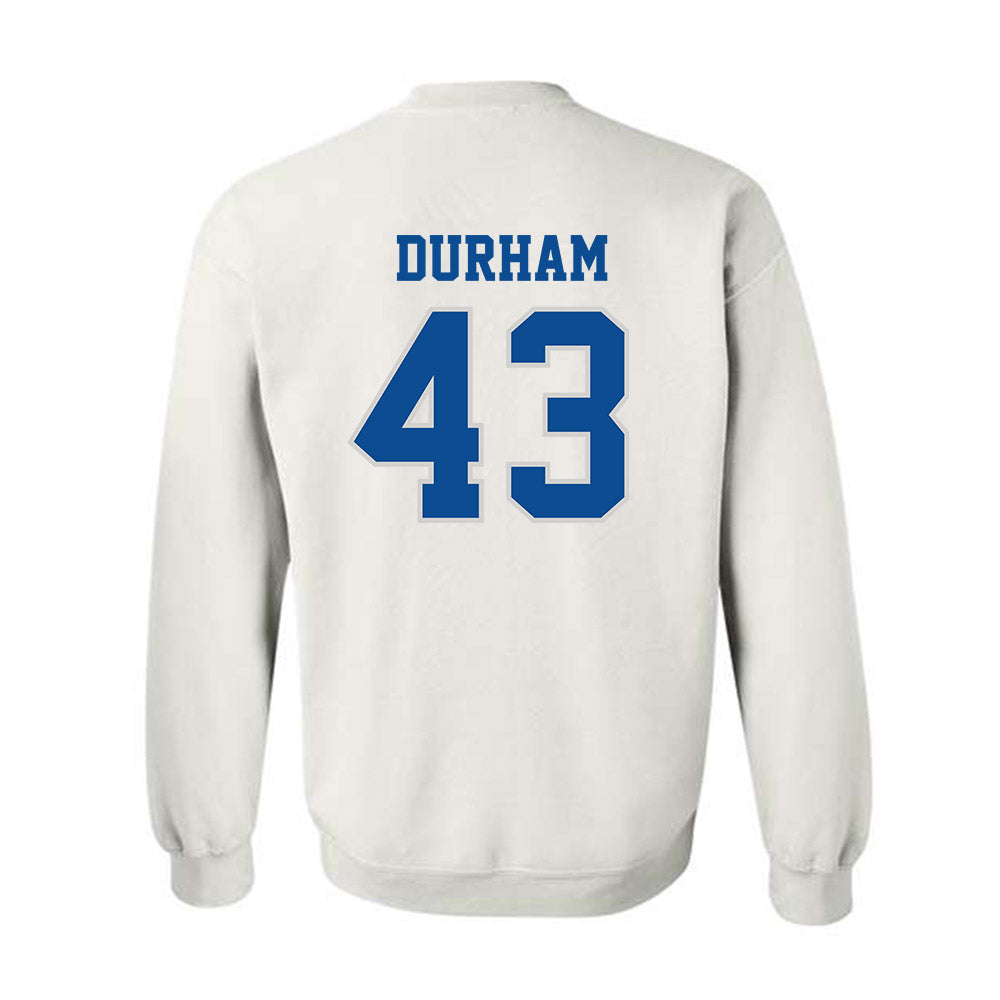 Indiana State - NCAA Football : Braydon Durham - Classic Shersey Crewneck Sweatshirt-1