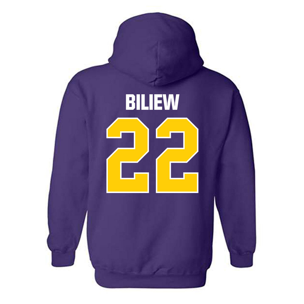 WIU - NCAA Men's Basketball : Goanar Biliew - Hooded Sweatshirt-1