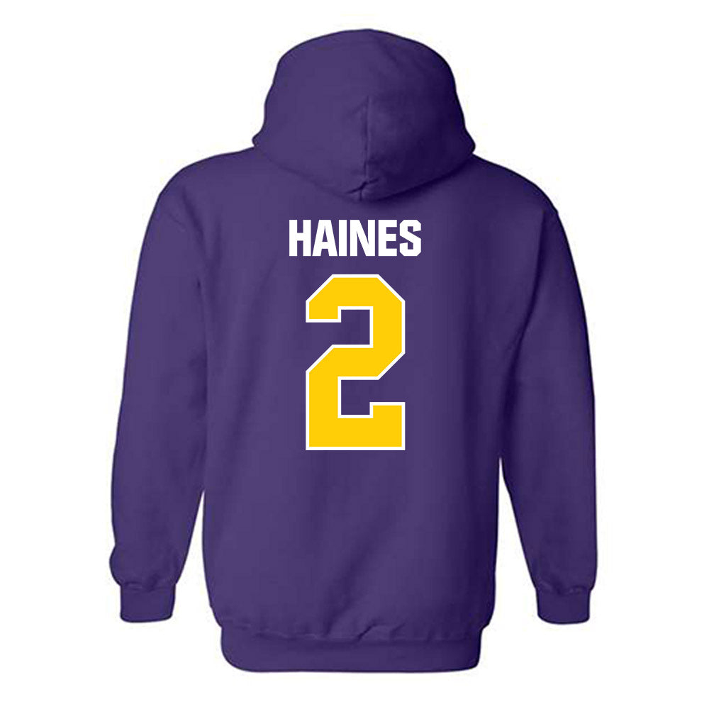 WIU - NCAA Women's Volleyball : Ella Haines - Hooded Sweatshirt-1