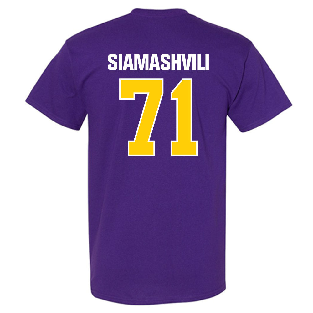 WIU - NCAA Football : Luca Siamashvili - T-Shirt-1