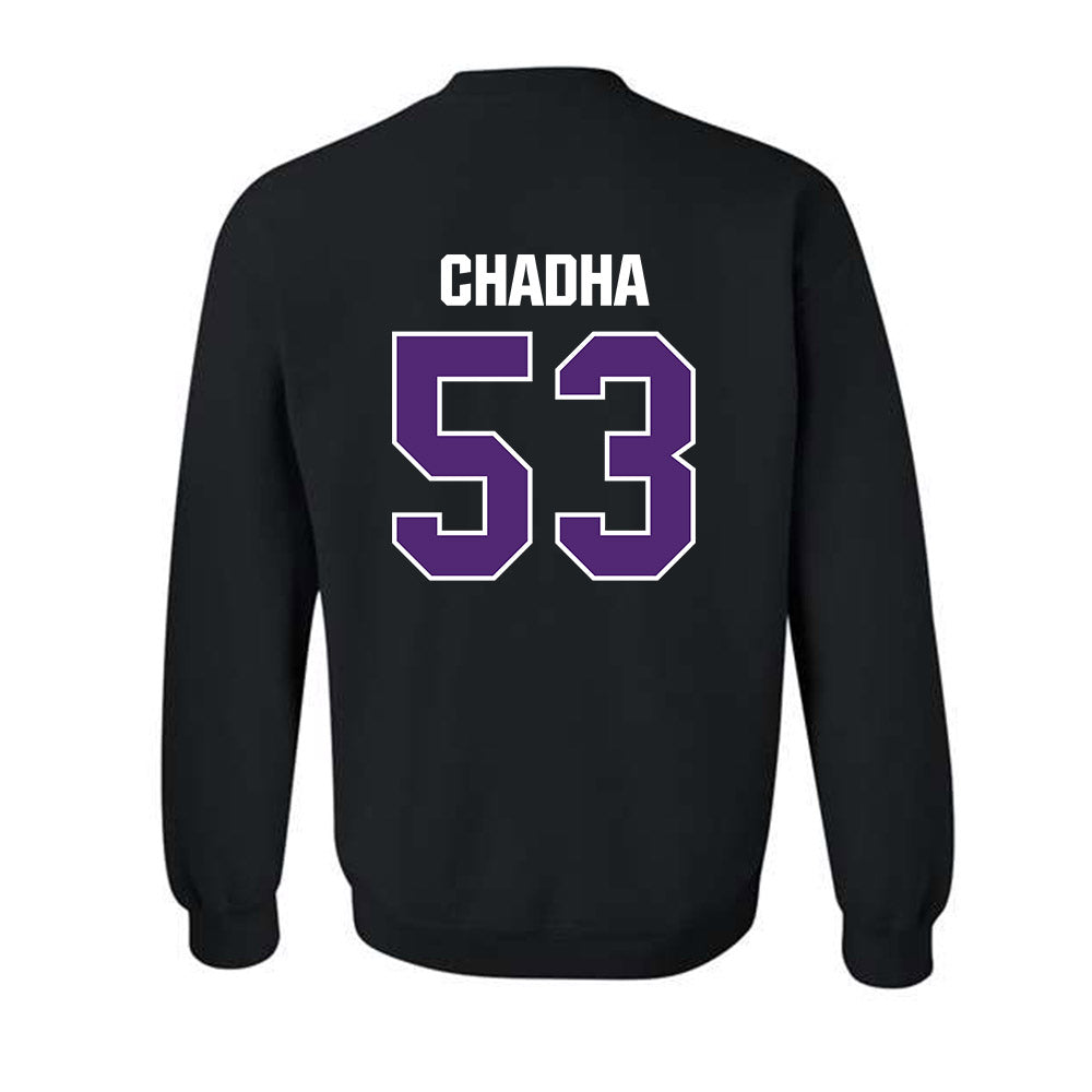 WIU - NCAA Football : Antonio Chadha - Crewneck Sweatshirt-1