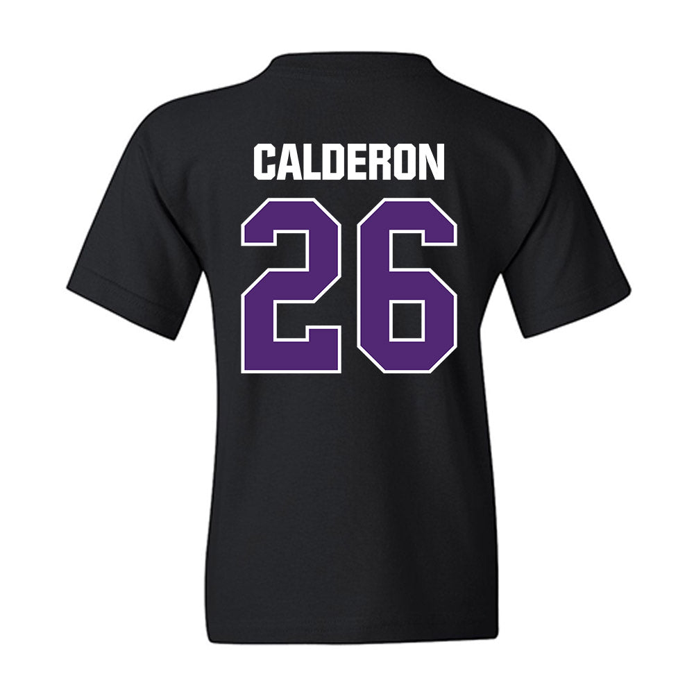WIU - NCAA Men's Soccer : Miles Calderon - Youth T-Shirt-1