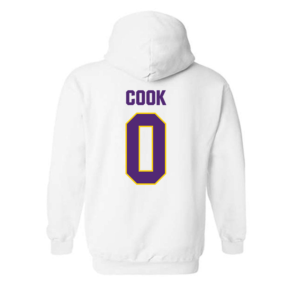 WIU - NCAA Men's Basketball : Tyran Cook - Hooded Sweatshirt-1