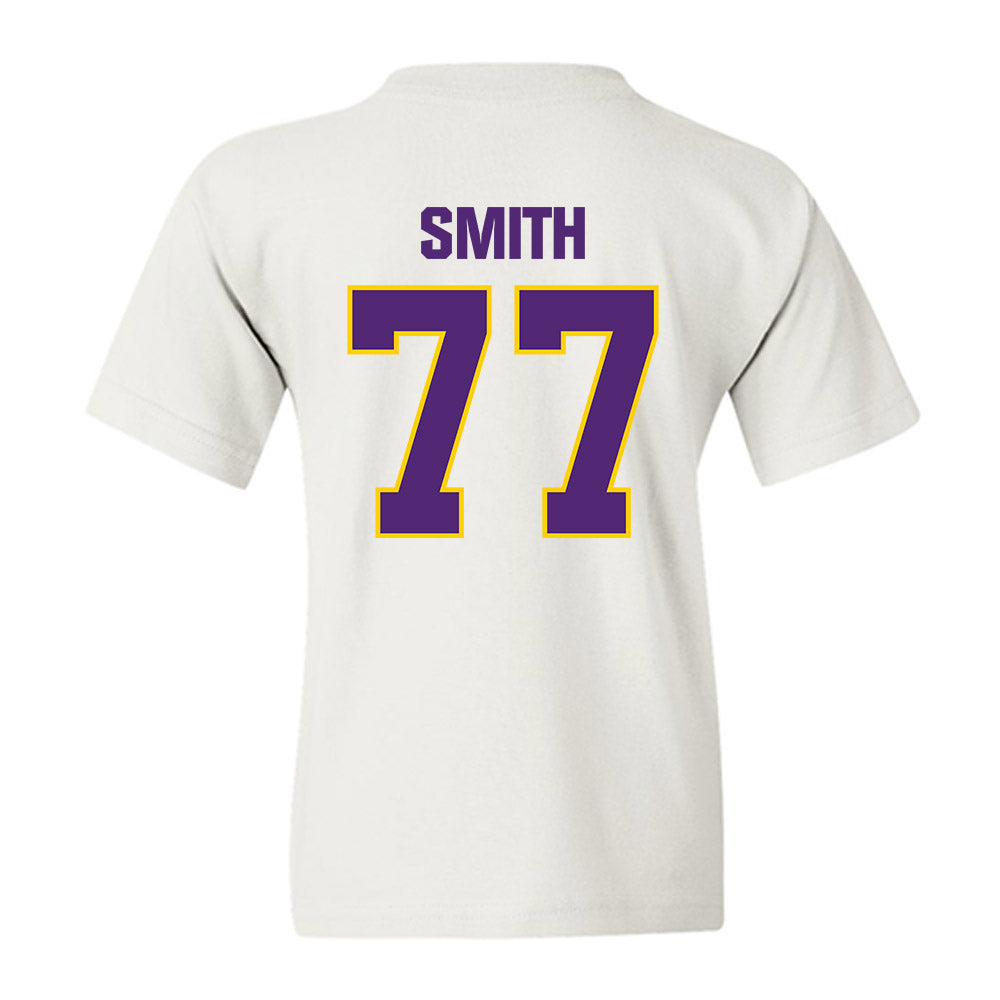WIU - NCAA Football : Cole Smith - Youth T-Shirt-1