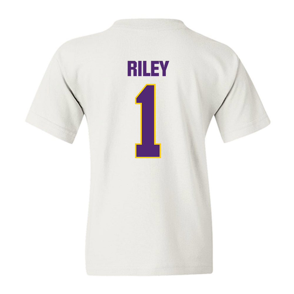 WIU - NCAA Men's Basketball : Jack Riley - Youth T-Shirt-1