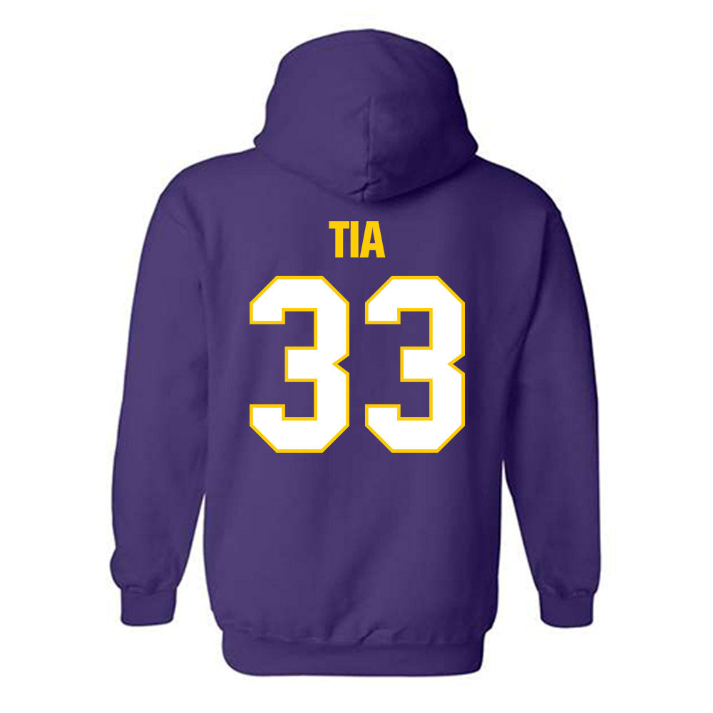 WIU - NCAA Football : Malini Tia - Hooded Sweatshirt-1