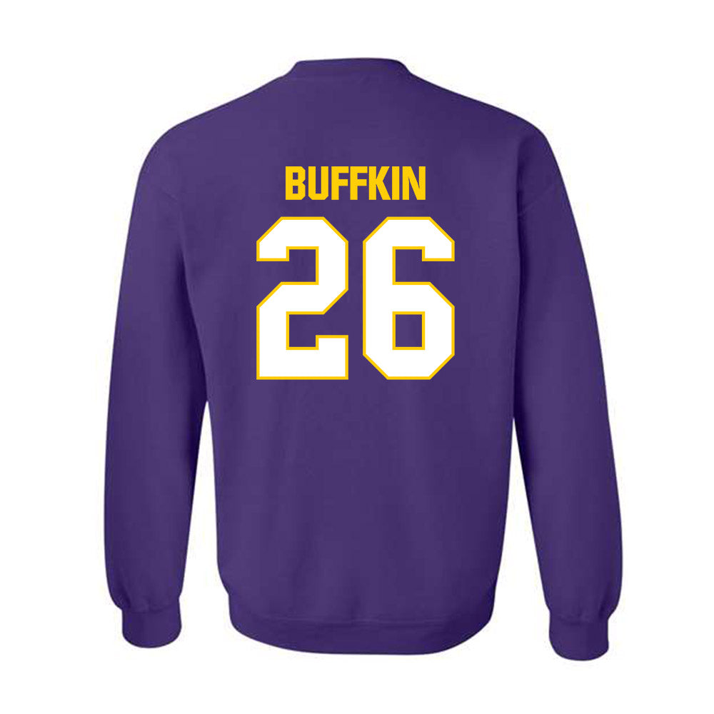 WIU - NCAA Football : Tyrese Buffkin - Crewneck Sweatshirt-1