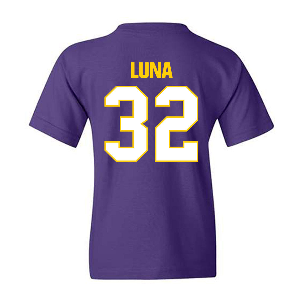 WIU - NCAA Softball : Maria Luna - Youth T-Shirt-1