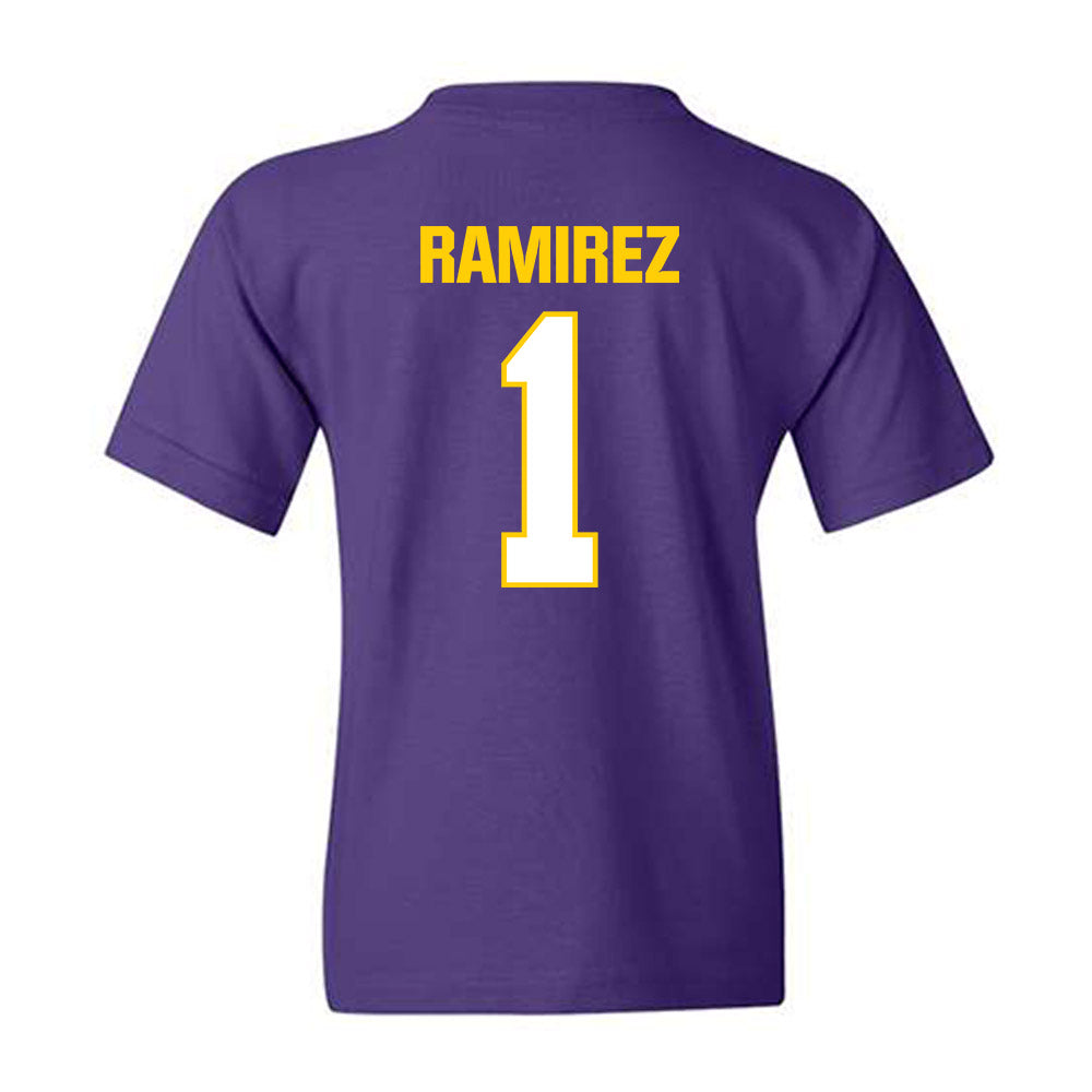 WIU - NCAA Men's Soccer : Micah Ramirez - Youth T-Shirt-1