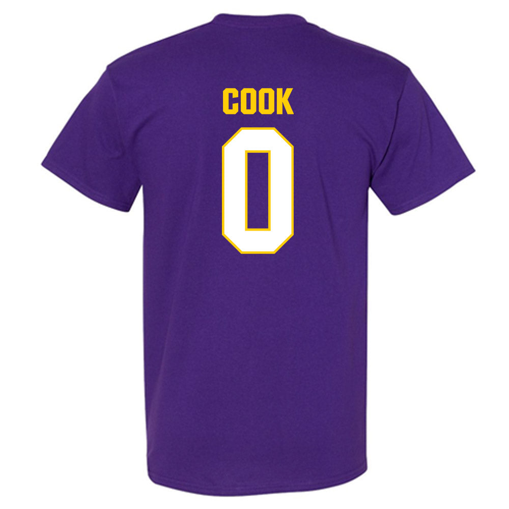 WIU - NCAA Men's Basketball : Tyran Cook - T-Shirt-1