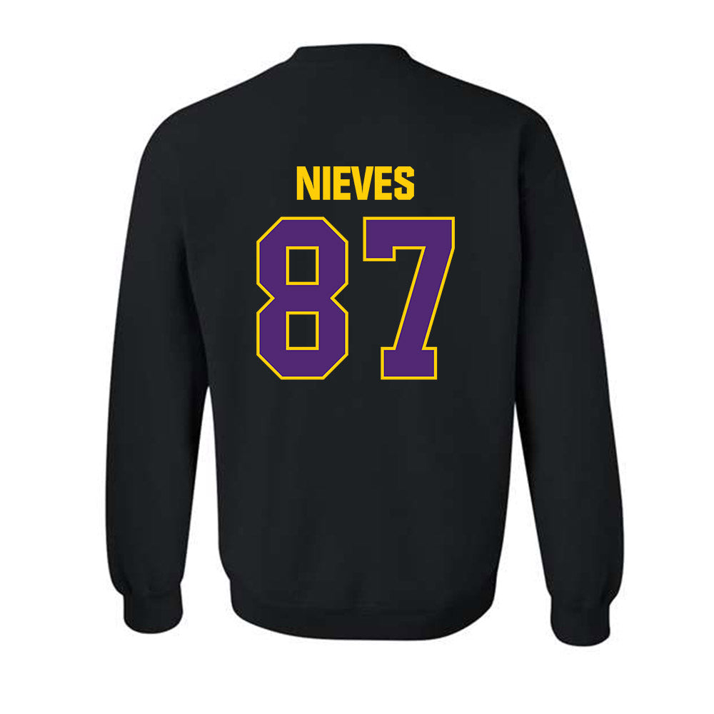 WIU - NCAA Football : Joshua Nieves - Crewneck Sweatshirt-1
