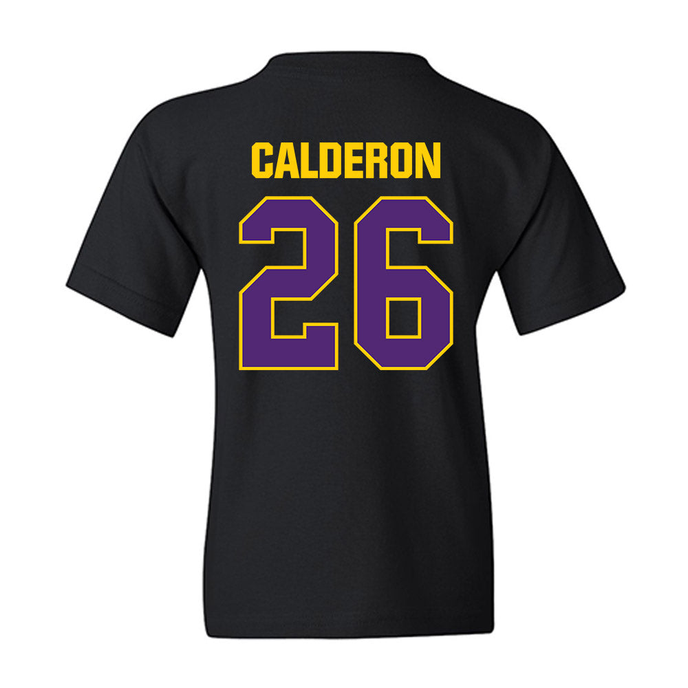 WIU - NCAA Men's Soccer : Miles Calderon - Youth T-Shirt-1