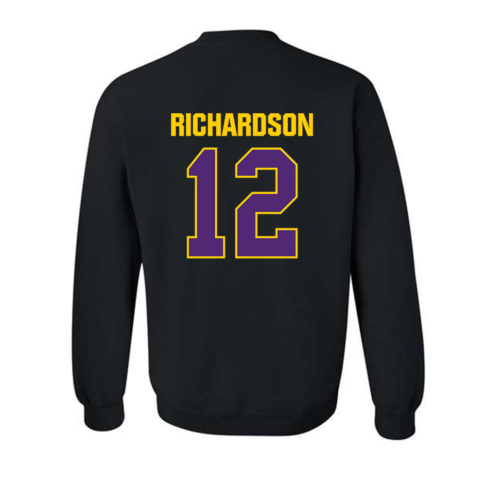 WIU - NCAA Football : Justin Richardson - Crewneck Sweatshirt-1