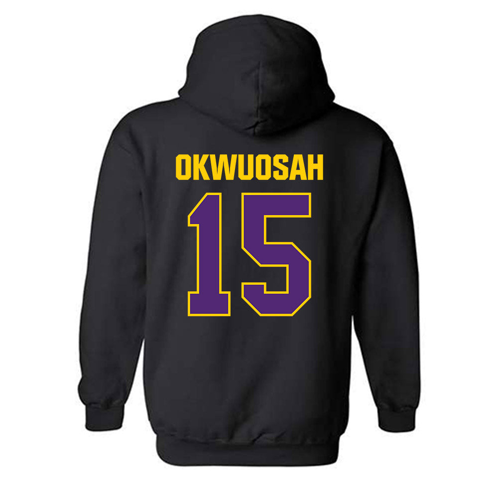 WIU - NCAA Men's Basketball : Francis Okwuosah - Hooded Sweatshirt-1