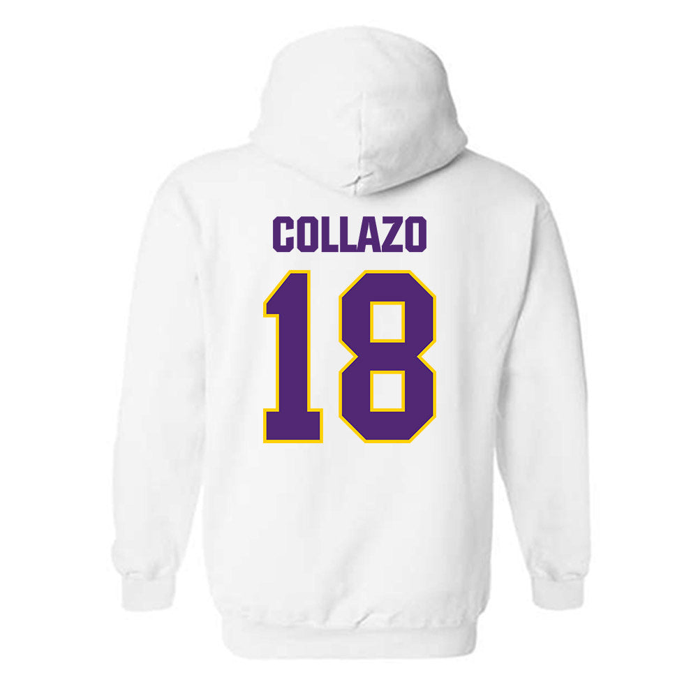 WIU - NCAA Baseball : Ricky Collazo - Classic Shersey Hooded Sweatshirt-1