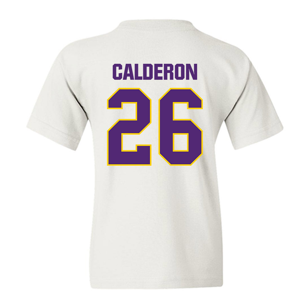 WIU - NCAA Men's Soccer : Miles Calderon - Classic Shersey Youth T-Shirt-1