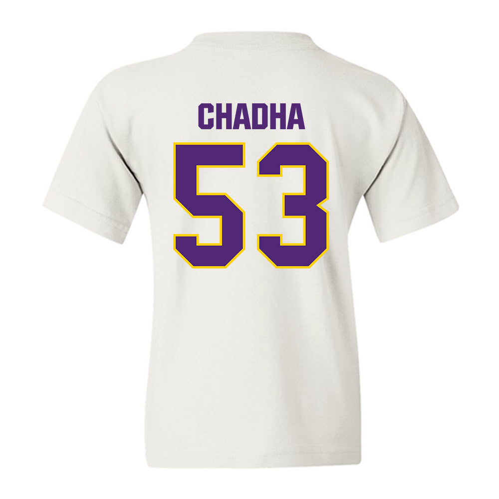 WIU - NCAA Football : Antonio Chadha - Classic Shersey Youth T-Shirt-1