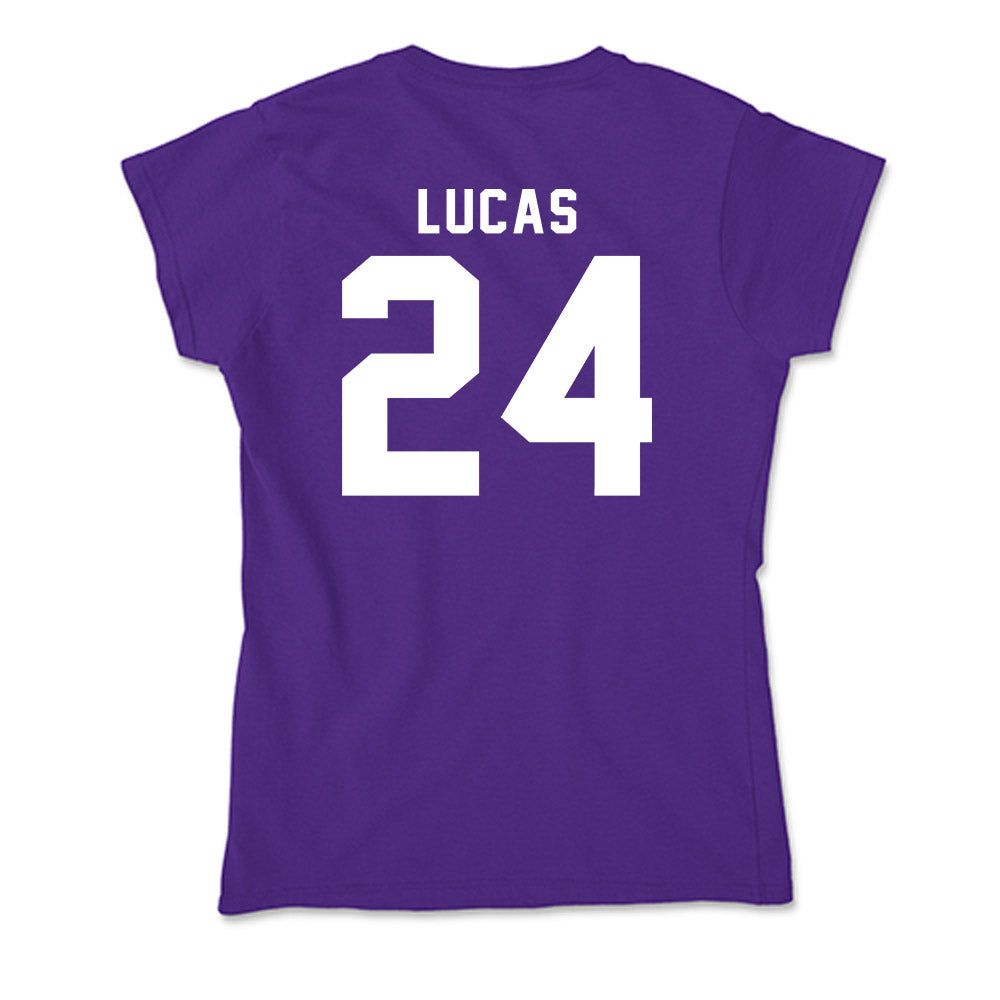 Tarleton State - NCAA Baseball : Aden Lucas - Soft Style Women’s T-Shirt-1