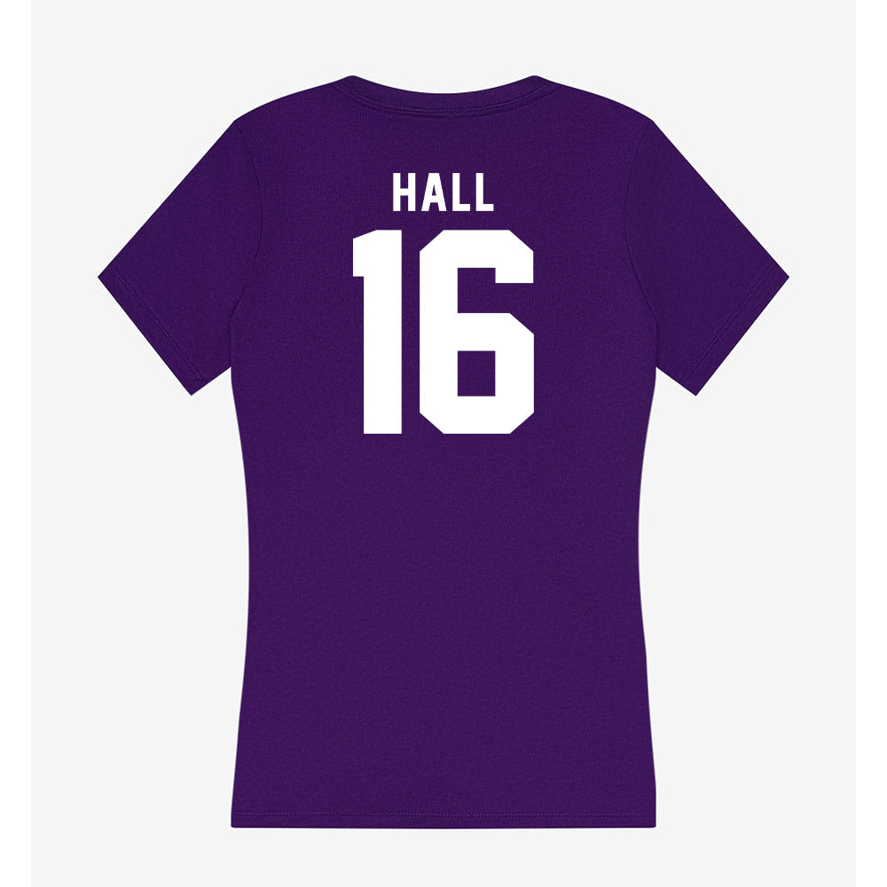 Tarleton State - NCAA Football : Isaac Hall - Women's V-Neck T-Shirt-1