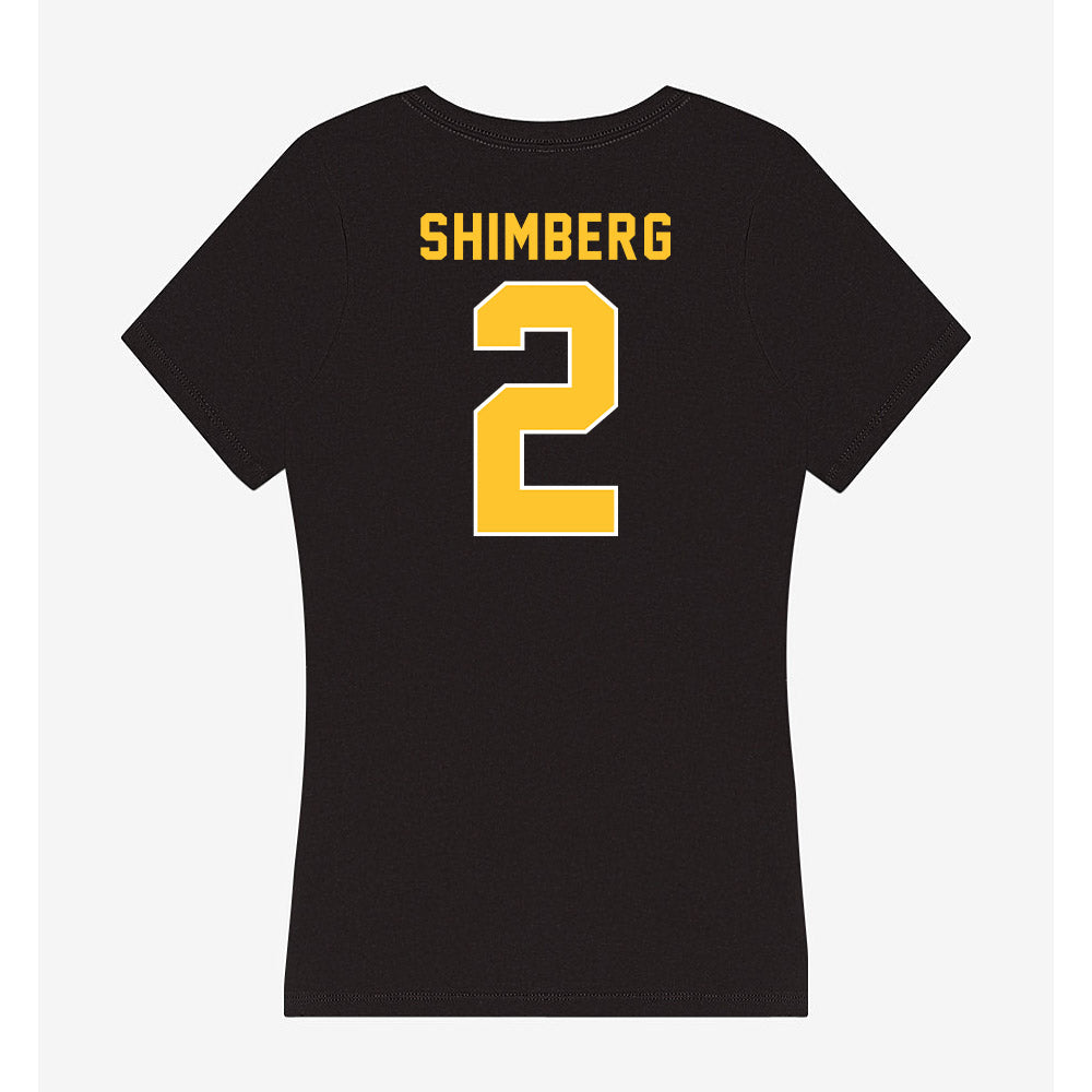 GMU - NCAA Women's Soccer : Ashley Shimberg - Women's V-Neck T-Shirt-1