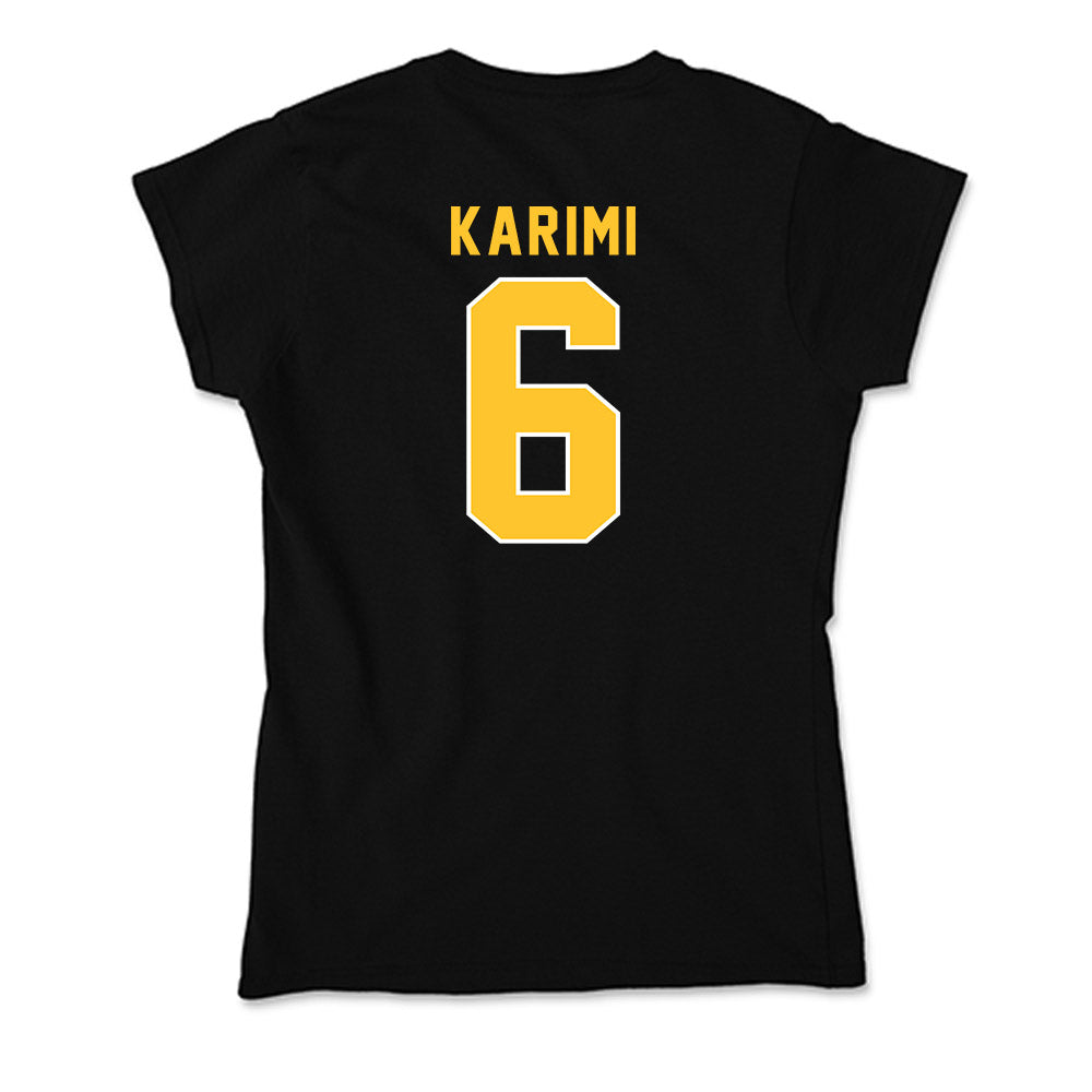 GMU - NCAA Women's Soccer : Eman Karimi - Soft Style Women’s T-Shirt-1