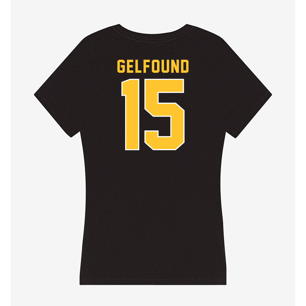 GMU - NCAA Women's Volleyball : Gabriella Gelfound - Women's V-Neck T-Shirt-1
