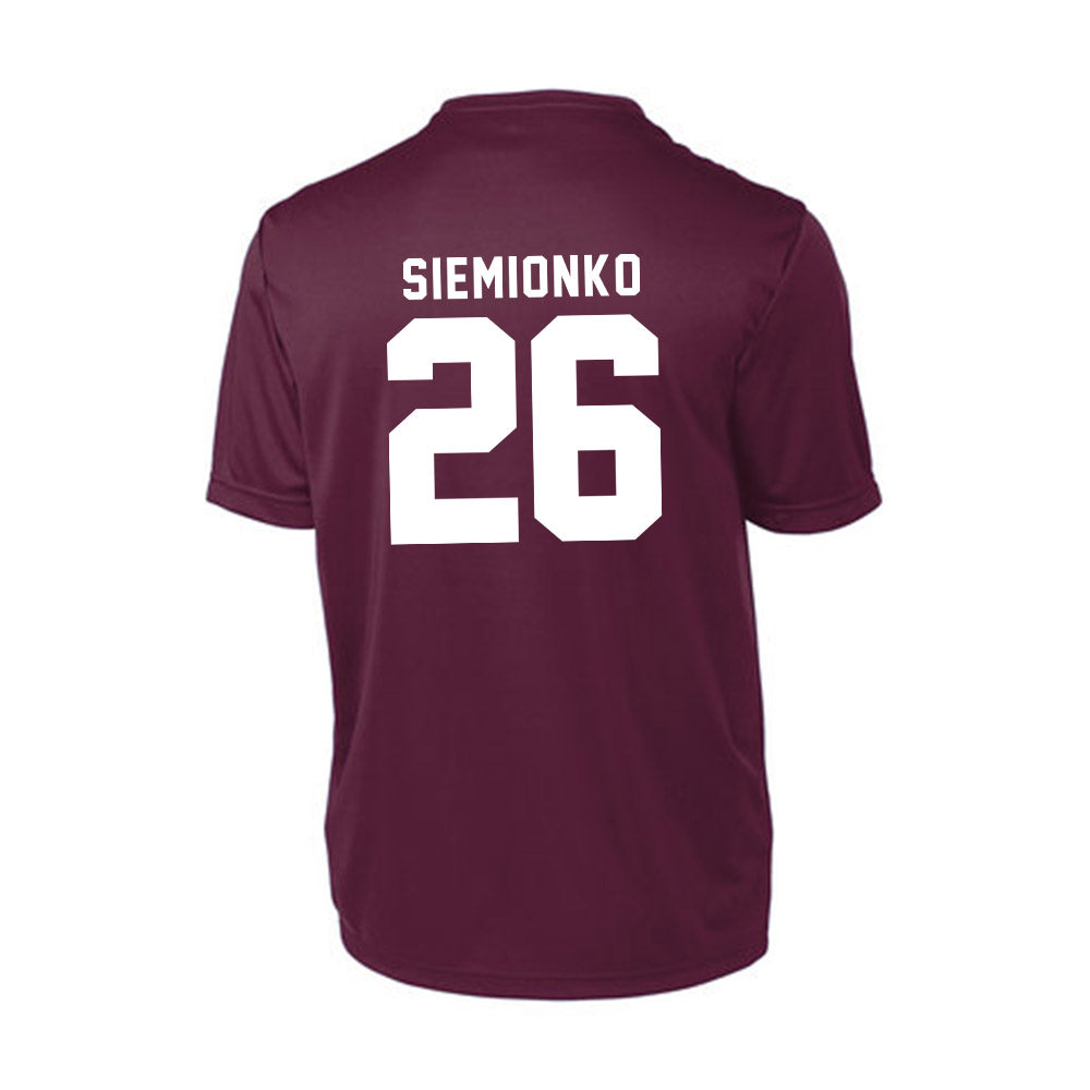 Loyola - NCAA Men's Soccer : David Siemionko - Activewear T-shirt