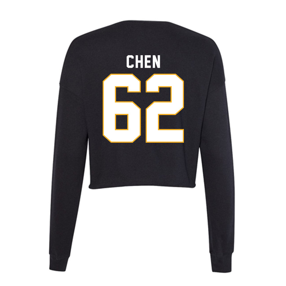 SJSU - NCAA Football : Tyler Chen - Women's Cropped Crew Fleece-1