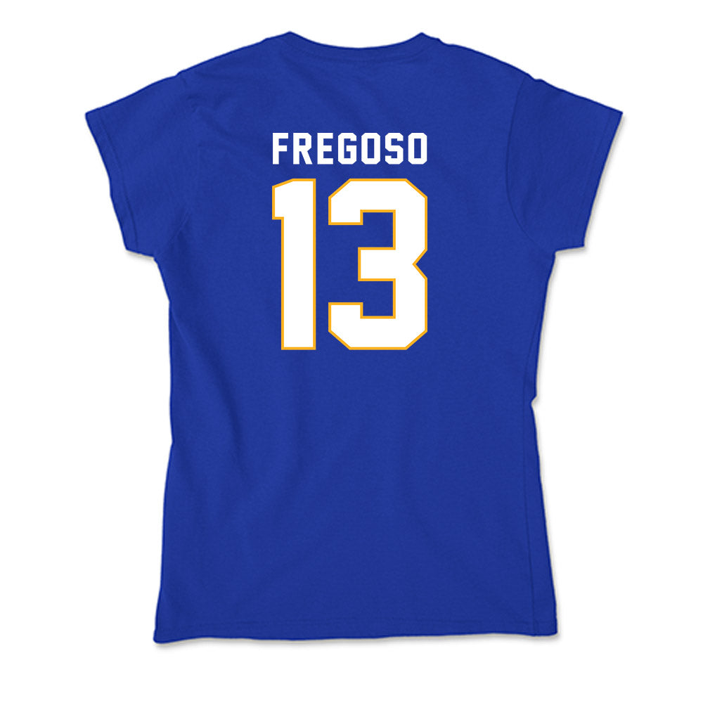 SJSU - NCAA Men's Soccer : Daniel Fregoso - Soft Style Women’s T-Shirt-1