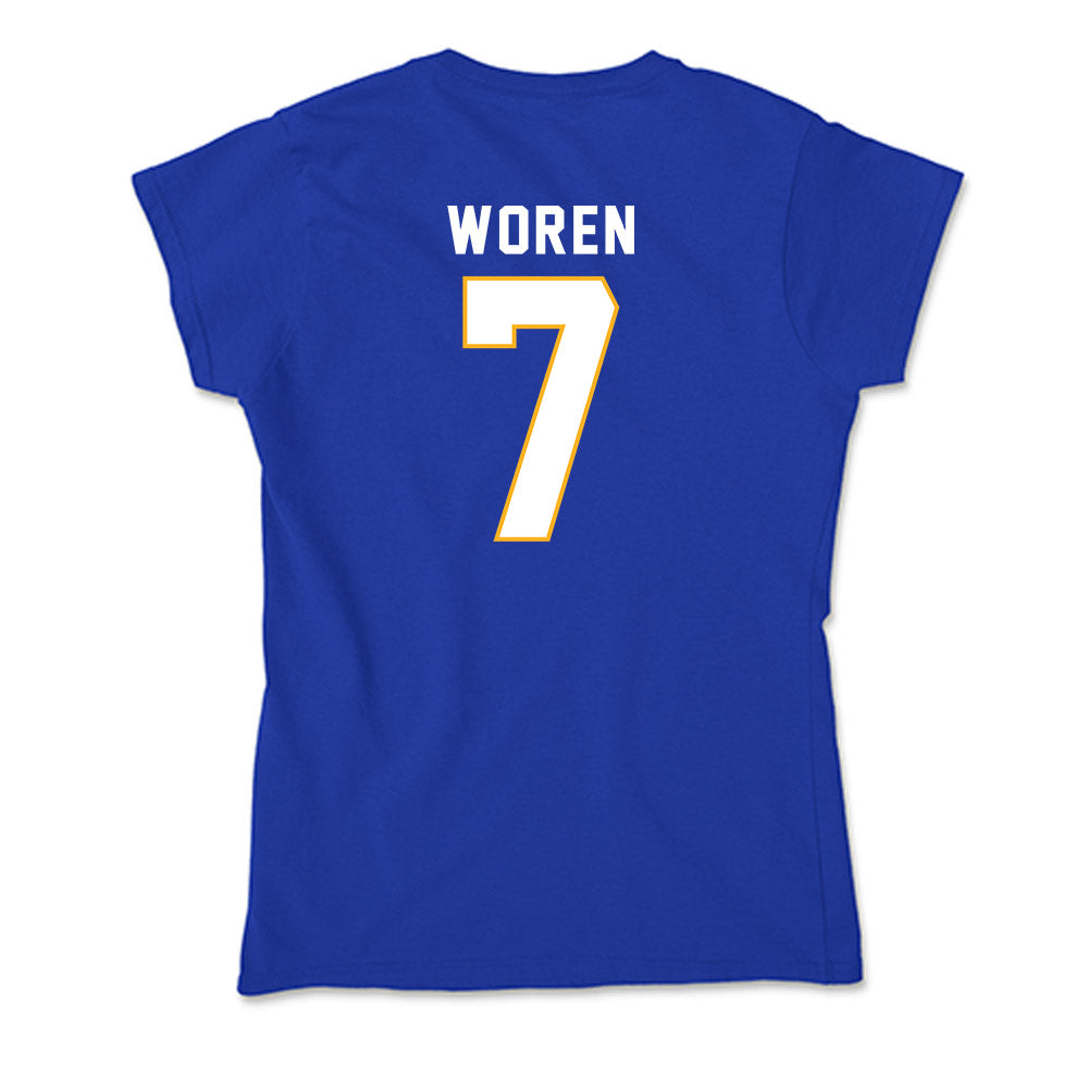 SJSU - NCAA Women's Water Polo : Sarah Woren - Soft Style Women’s T-Shirt-1