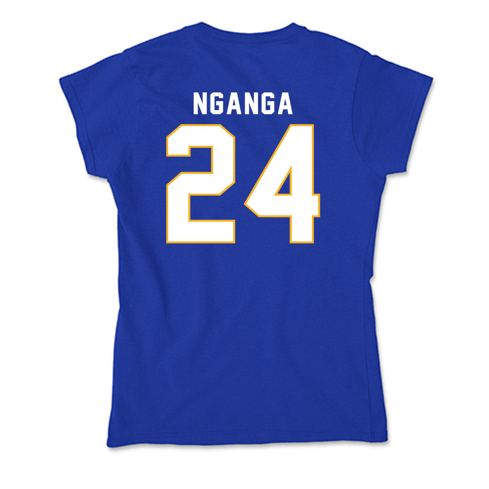 SJSU - NCAA Men's Basketball : Sadraque Nganga - Soft Style Women’s T-Shirt-1